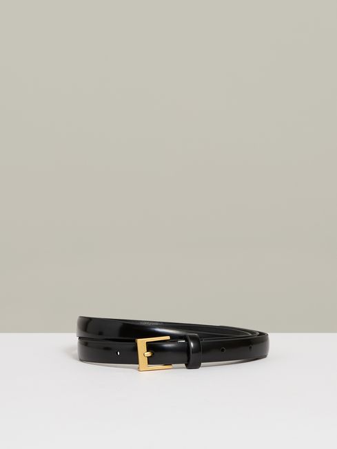 Reiss Holly Thin Leather Belt - REISS