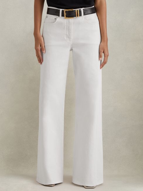 Reiss white jeans sales
