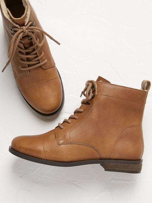Fat face tan ankle boots best sale