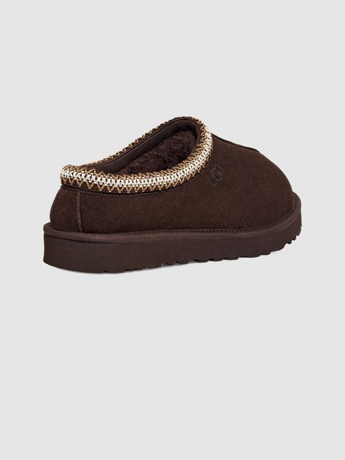 UGG Tasman Suede Slippers in Dusted Cocoa
