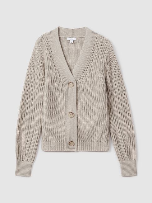 Cotton linen cardigan hot sale