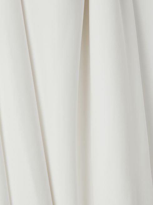 Atelier Cape Maxi Dress in Ivory