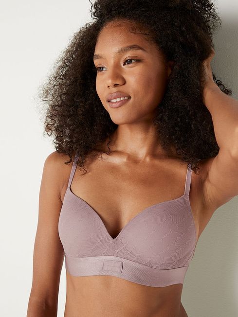 Dreamy Lilac Purple Smooth Non Wired Push Up T Shirt Bra Victoria s Secret