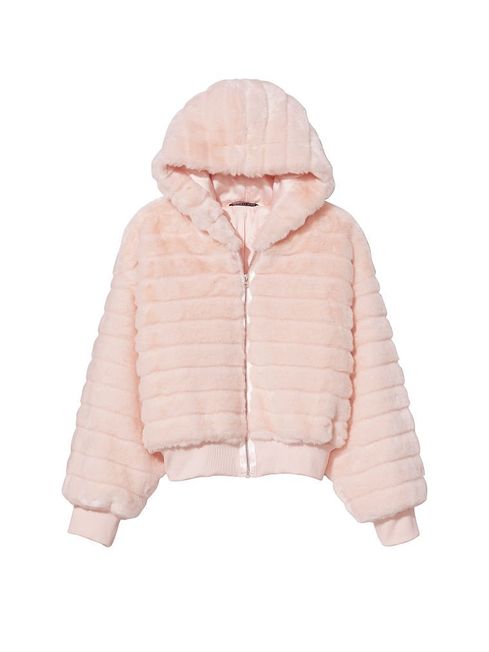 Fluffy jacket victoria secret online