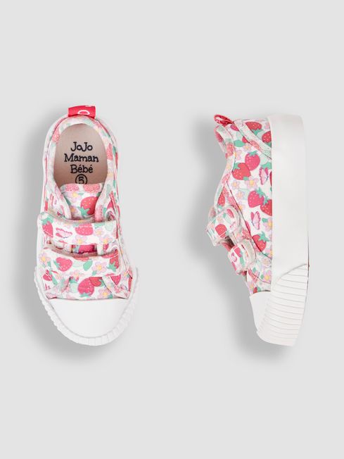 Floral Canvas Pumps JoJo Maman Bebe