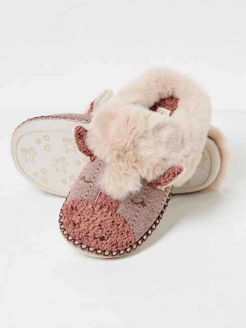 Hattie Light Brown Horse Mules FatFace