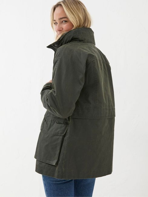 Green Suffolk Heritage Coat FatFace