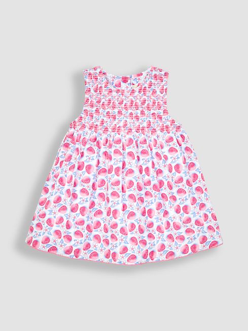 Strawberry smocked dress cheap