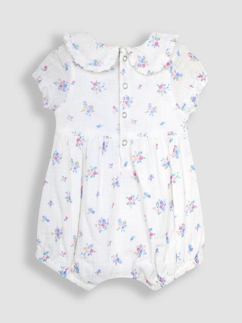 Cheesecloth baby romper shop