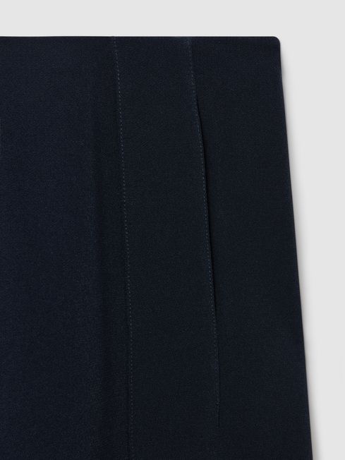 Florere Slim Fit Trousers in Navy