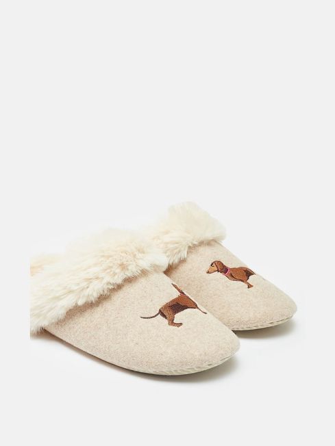Ladies dachshund slippers online