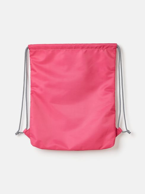 Girls Adventurer Pink Kids Horse Drawstring Bag Joules