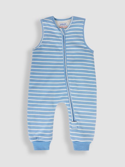 Blue Stripe 1.5 Tog Sleep Snuggler JoJo Maman Bebe