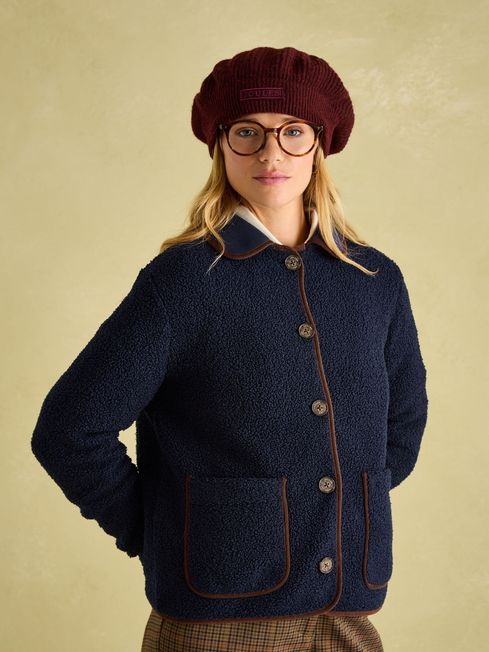 Navy fleece jumper online