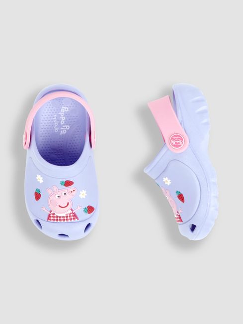 Peppa Pig Clogs in Cornflower JoJo Maman Bebe
