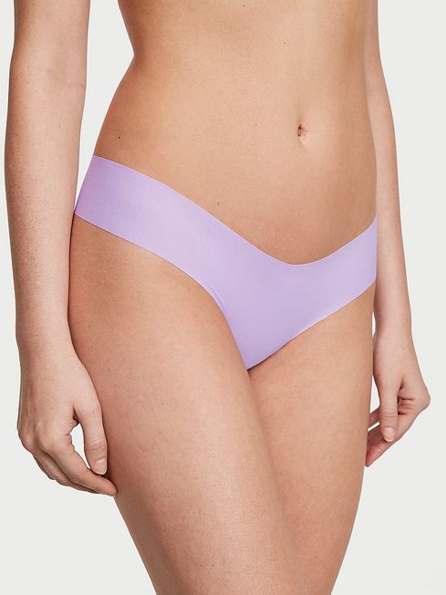 Victoria's Secret Unicorn Purple Thong Ribbed Knickers