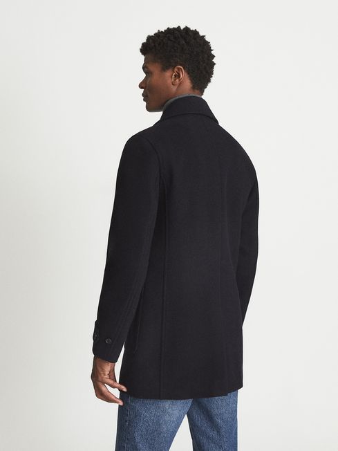 Reiss store sacro peacoat