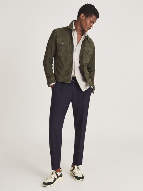 Reiss discount suede shoes