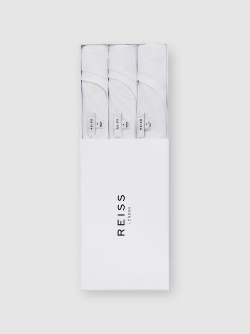 Reiss White Bless 3 Pack Crew Neck T-Shirts