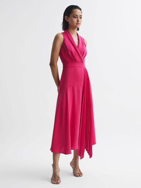 Reiss peach dress hot sale