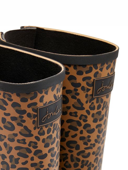Buy Joules Animal Print Welly With Back Gusset from the Joules