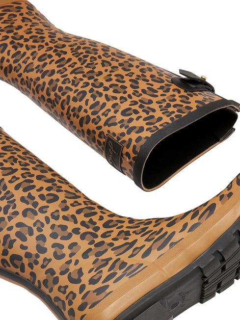 Joules leopard wellies online
