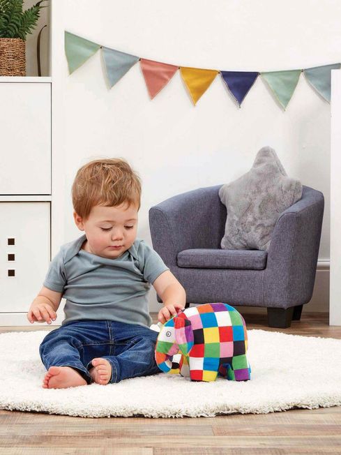 Buy Elmer Elmer Soft Toy from the JoJo Maman B b UK online shop