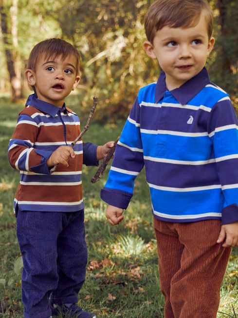 JoJo Maman B b Toffee Boys Chunky Cord Pull on Trousers