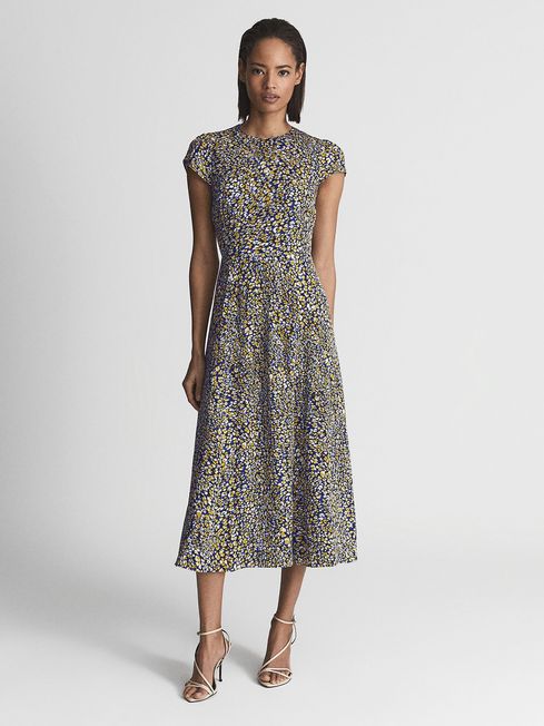 livia fit and flare dress