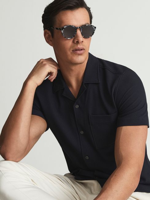 Reiss Barstow Round Sunglasses REISS