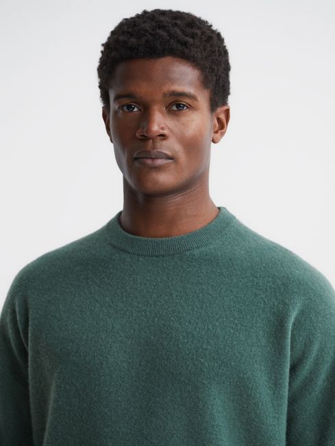Reiss Prague Merino Blend Crew Neck Jumper REISS