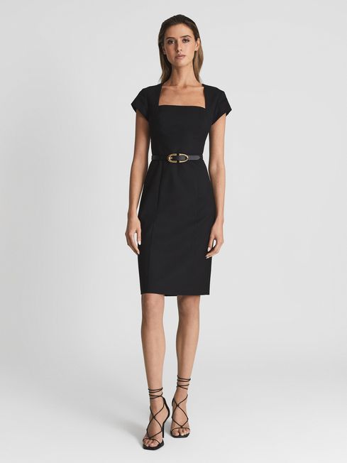 Tailored Dress in Black
