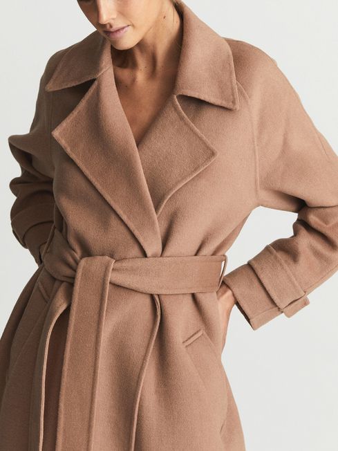 Reiss belted coat cheap