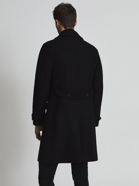 Reiss new arrivals coat black