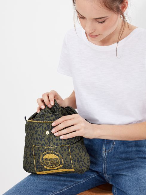 Joules leopard new arrivals print bag