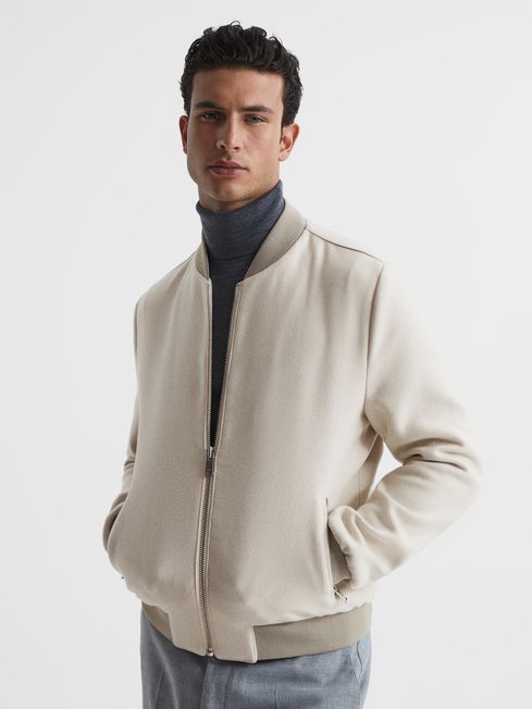 Bomber jacket reiss discount