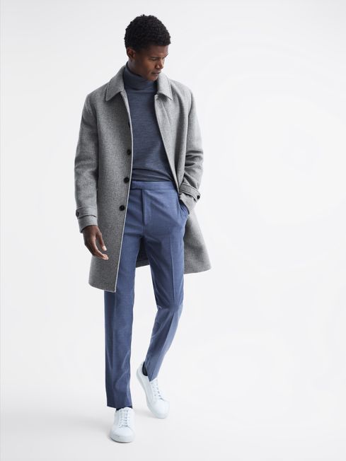 Grey clearance epsom coat