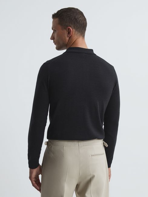 Reiss long sleeve polo store