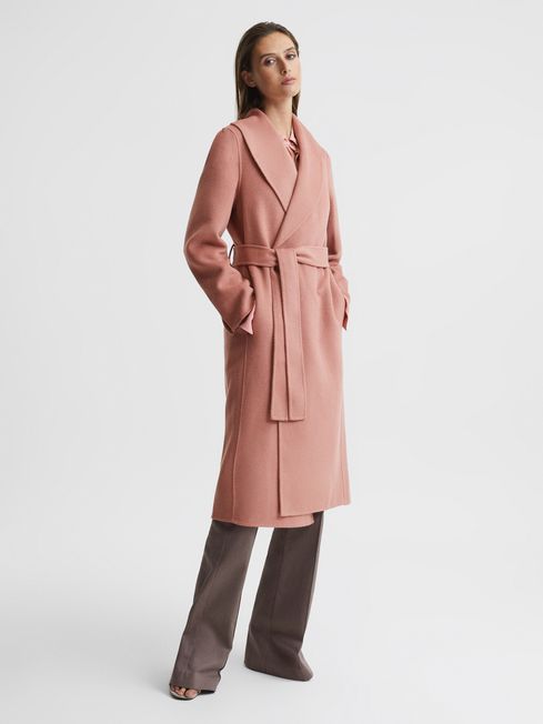 Reiss faris coat sale mocha
