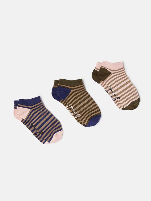 Buy Joules 3 Pack Trainer Socks from the Joules online shop