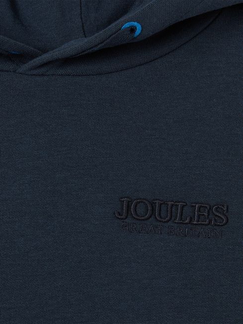 Joules navy hoodie new arrivals