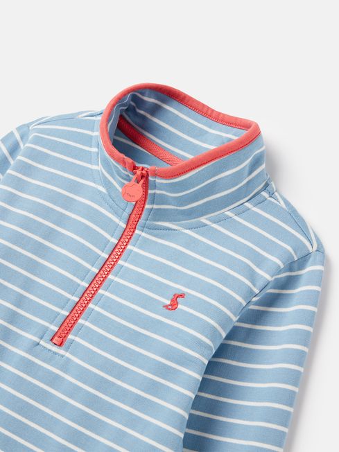Joules fairdale sweatshirt navy stripe online