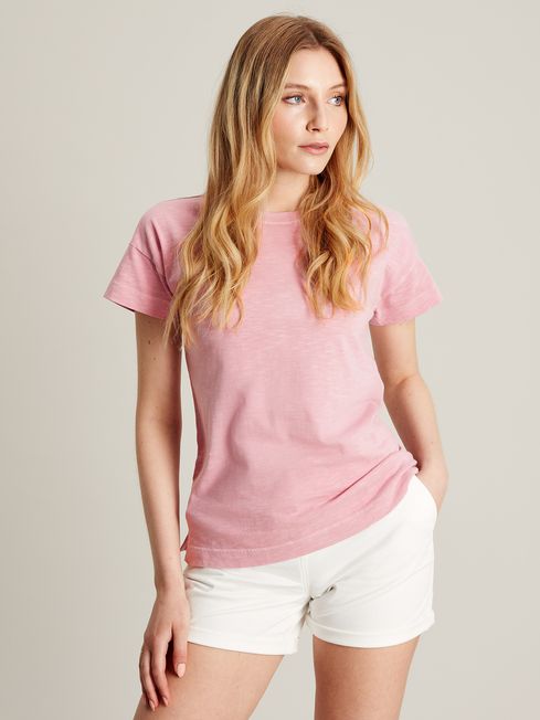 Joules pink shorts deals