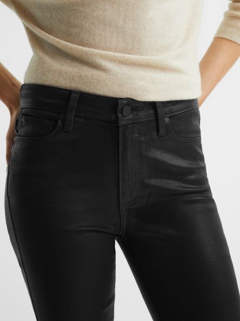 Reiss top coated jeans