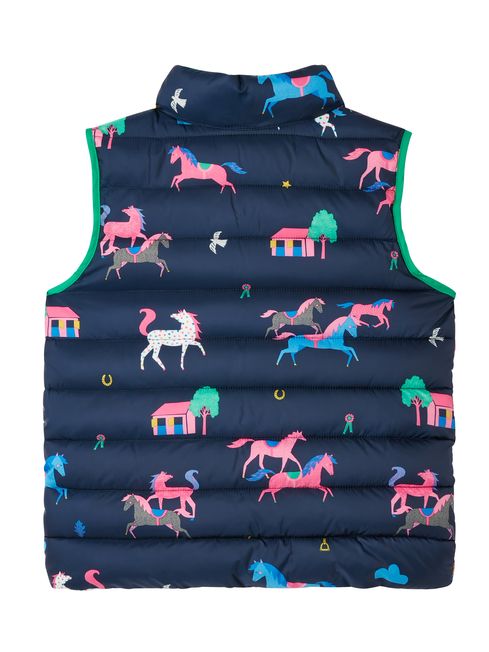 Joules unicorn gilet sales