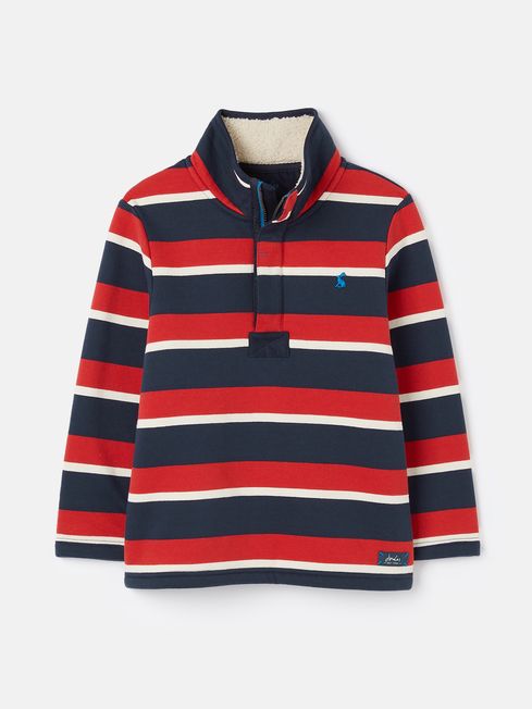 Joules renee striped sweatshirt top