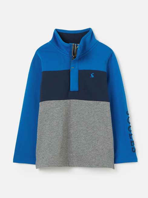 Buy Joules Matchday Dale Quarter Zip Sweatshirt from the Joules