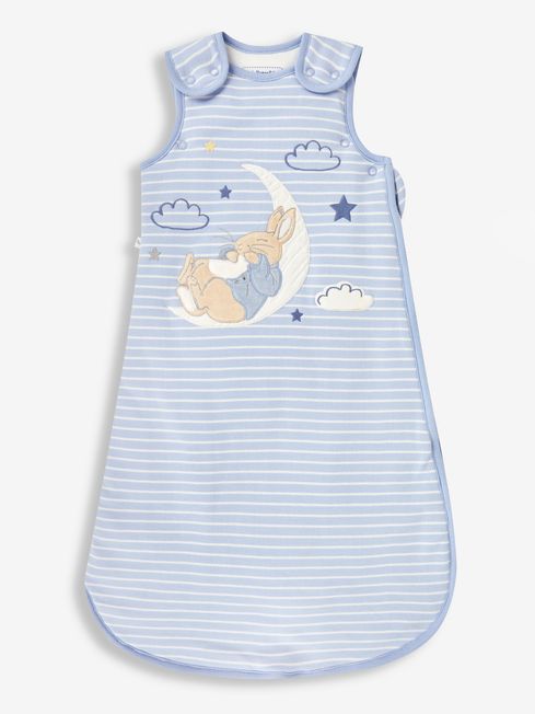 JoJo Maman B b Peter Rabbit Appliqu 2.5 Tog Baby Sleeping Bag