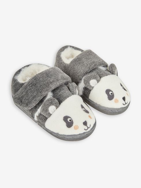 Buy JoJo Maman B b Girls Panda Easy On Slippers from the JoJo