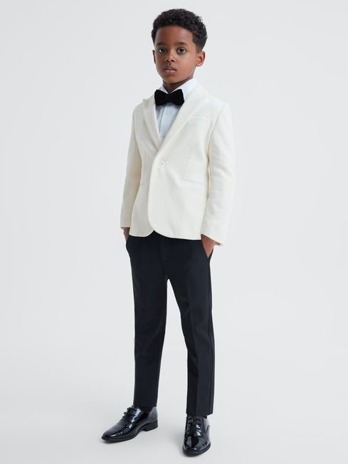 Reiss Apsara Slim Fit Velvet Single Breasted Blazer REISS Australia